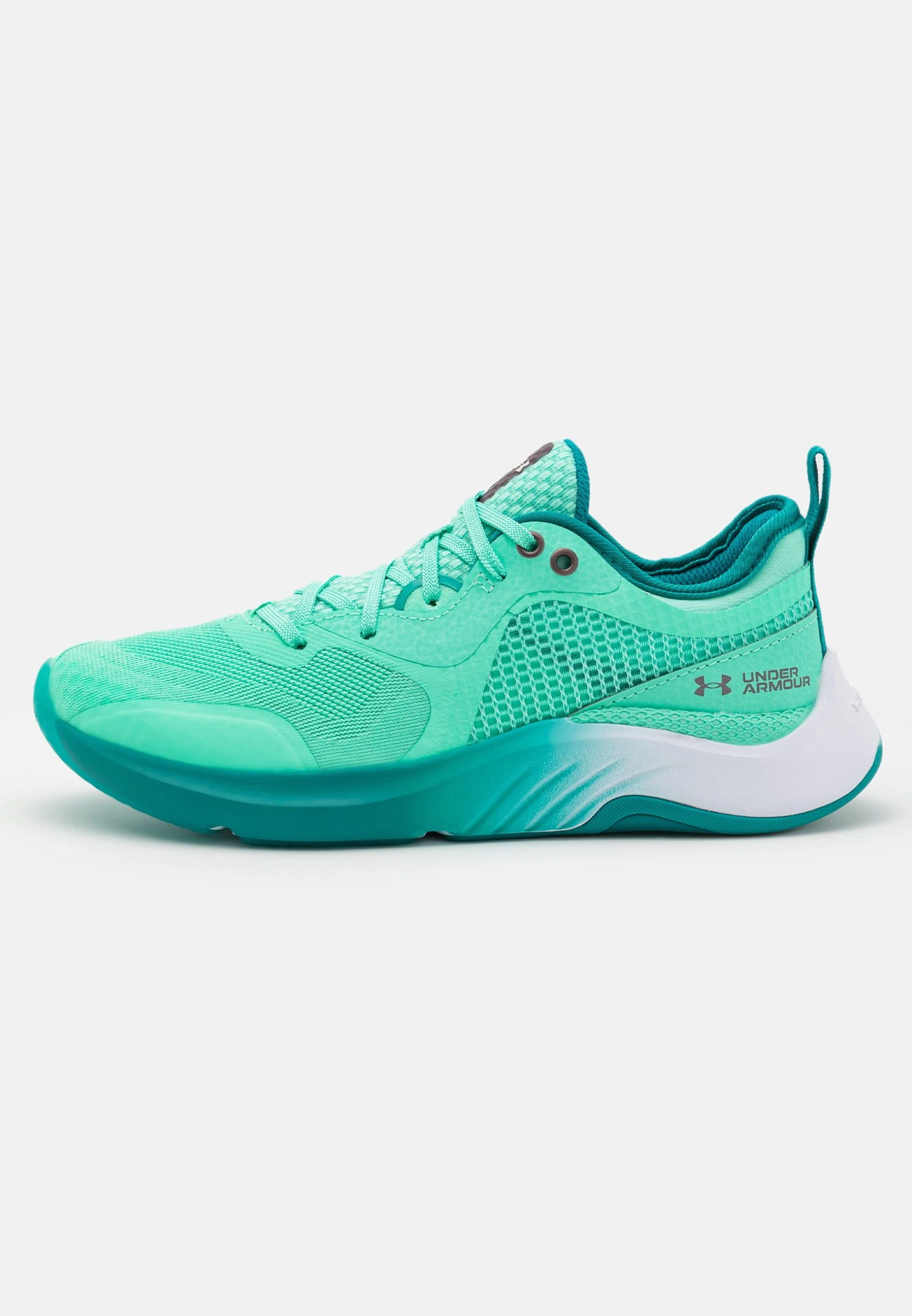 Under Armour HOVR OMNIA - Obuwie Treningowe - Green Breeze/coastal Teal/metallic Ash Taupe - obrazek 7