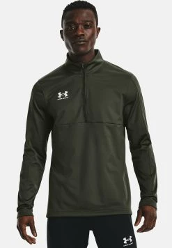 Under Armour CHALLENGER MIDLAYER - Bluzka Z Długim Rękawem - Baroque Green