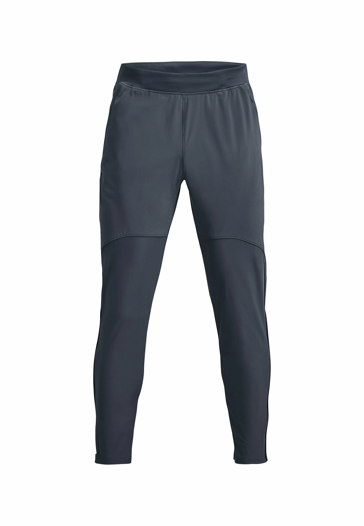 Under Armour QUALIFIER RUN - Spodnie Treningowe - Downpour Gray - obrazek 4
