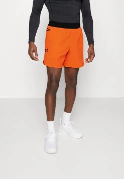 Under Armour PEAK - Krótkie Spodenki Sportowe - Orange Blast/black