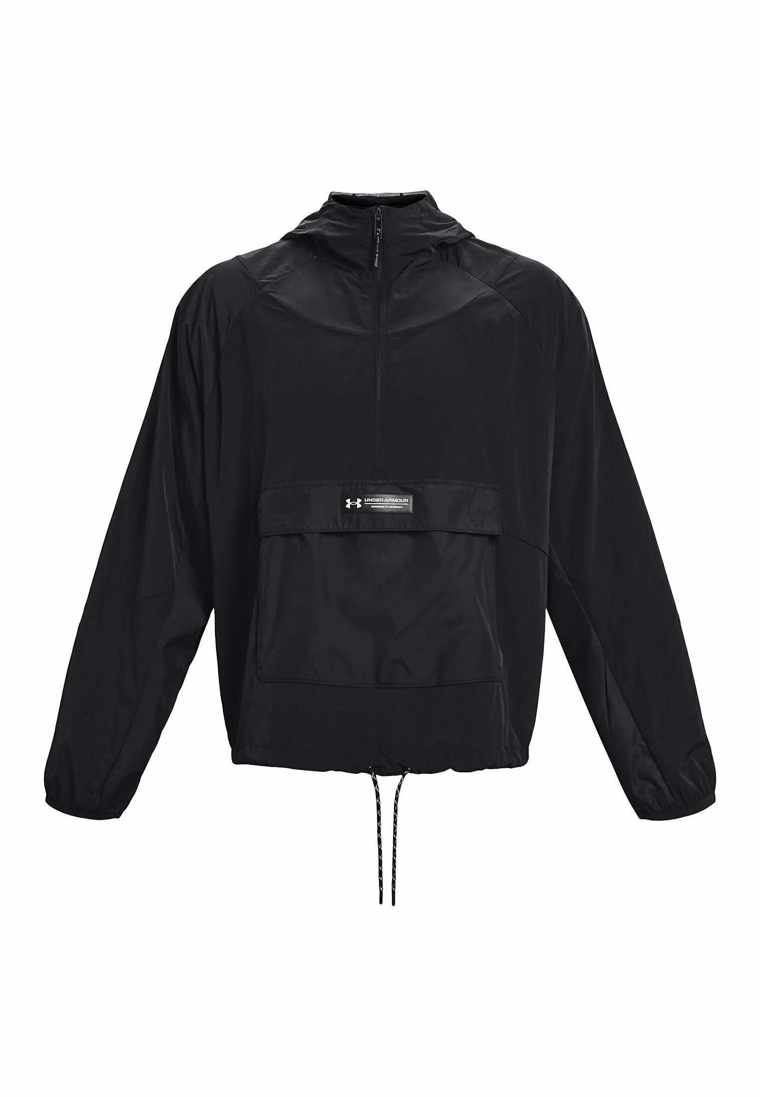 Under Armour UA RUSH WOVEN - Wiatrówka - Black - obrazek 4