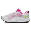 Under Armour CHARGED BANDIT TR 2 - Obuwie Do Biegania Szlak - Gray Mist/rebel Pink/lime Surge
