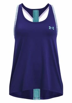 Under Armour KNOCKOUT TANK - Top - Sonar Blue