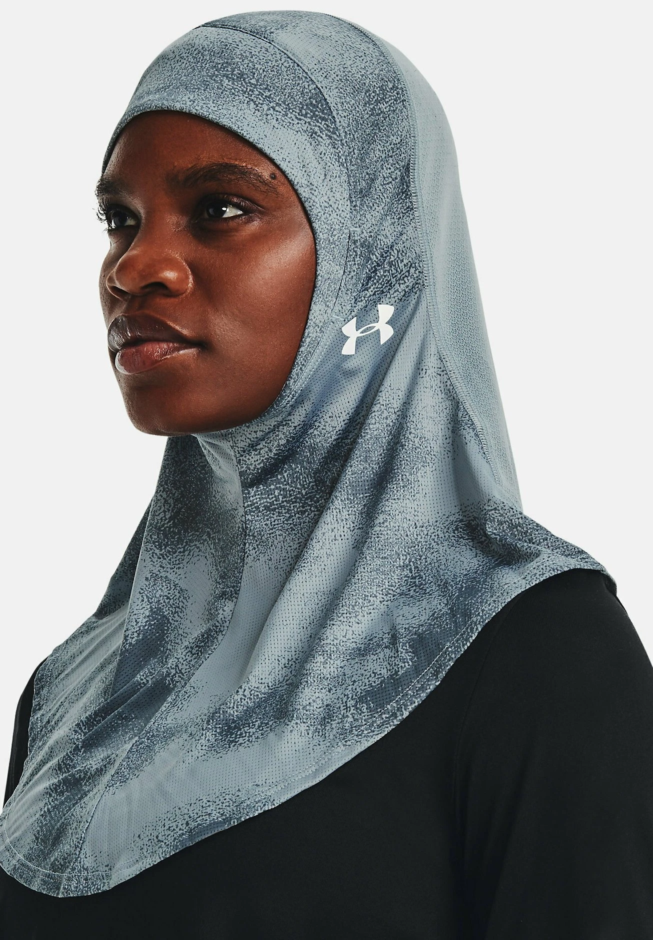 Under Armour SPORT HIJAB - Nakrycie Głowy - Harbor Blue