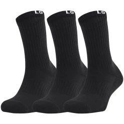 Under Armour 3 PACK - Skarpety - Black