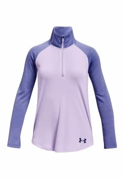 Under Armour UA TECH GRAPHIC 1/2 ZIP - Bluzka Z Długim Rękawem - Purple