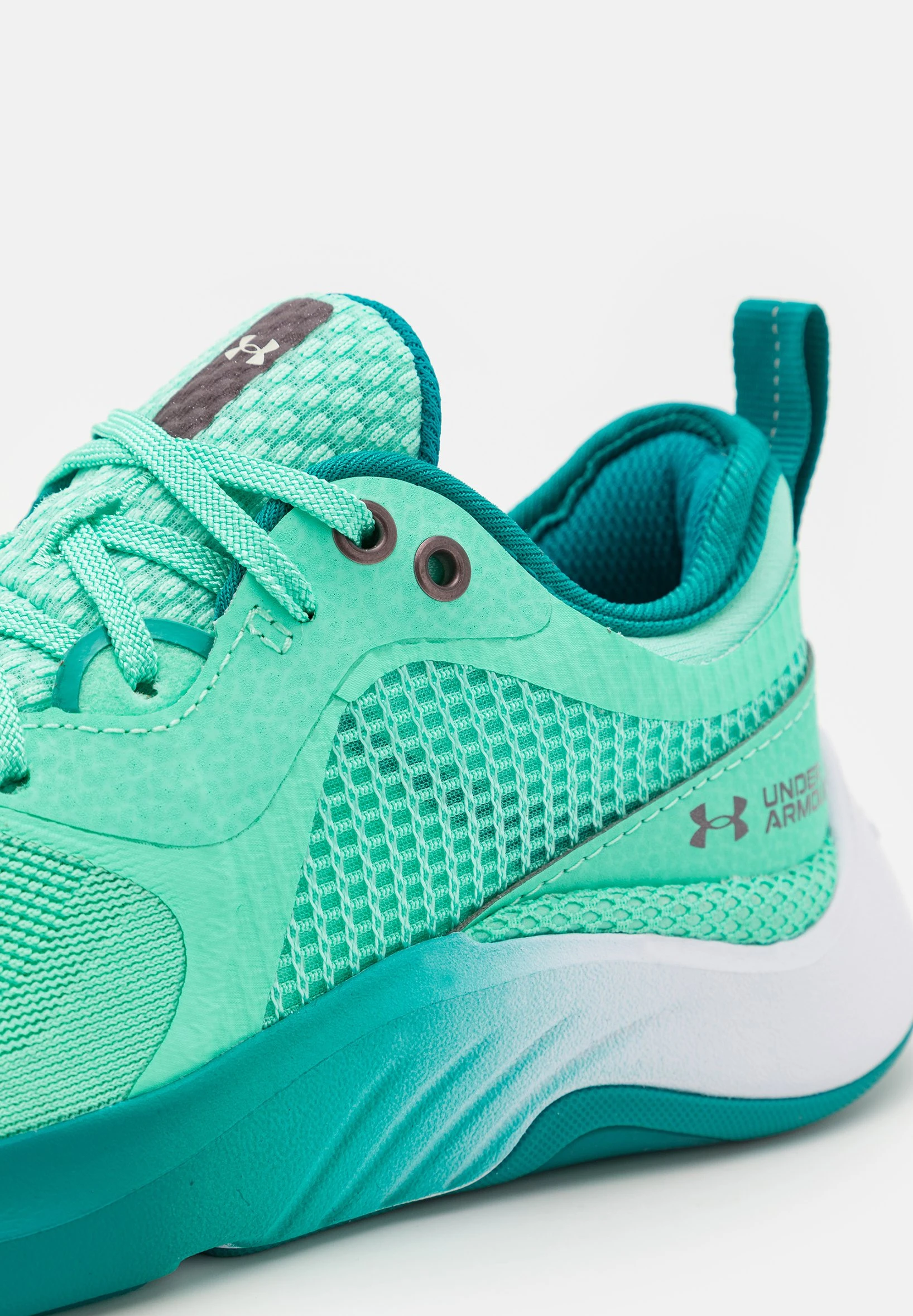 Under Armour HOVR OMNIA - Obuwie Treningowe - Green Breeze/coastal Teal/metallic Ash Taupe - obrazek 5