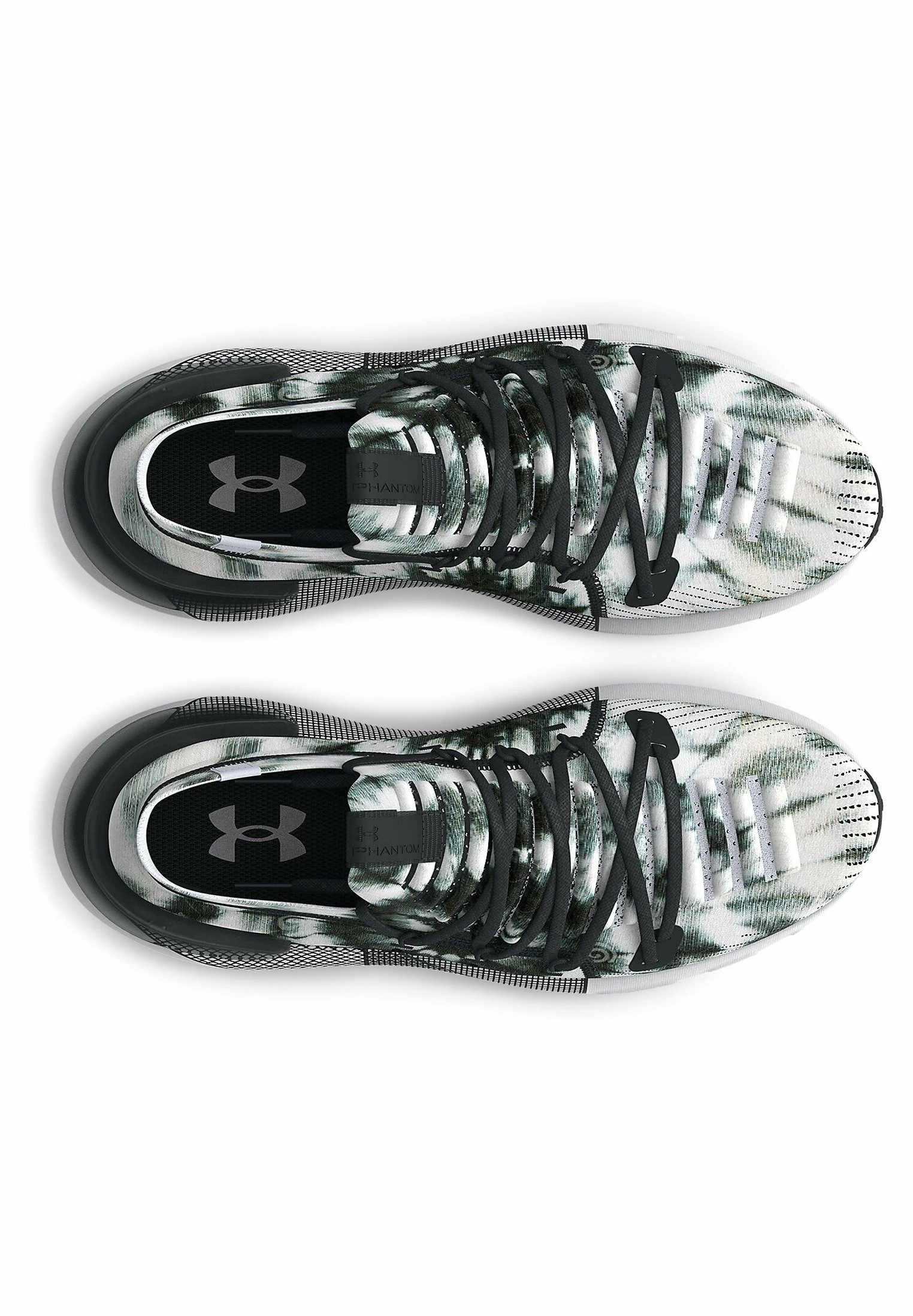 Under Armour TECHNICAL PERFORMA HOVR PHANTOM DYED - Obuwie Do Biegania Szlak - White - obrazek 3