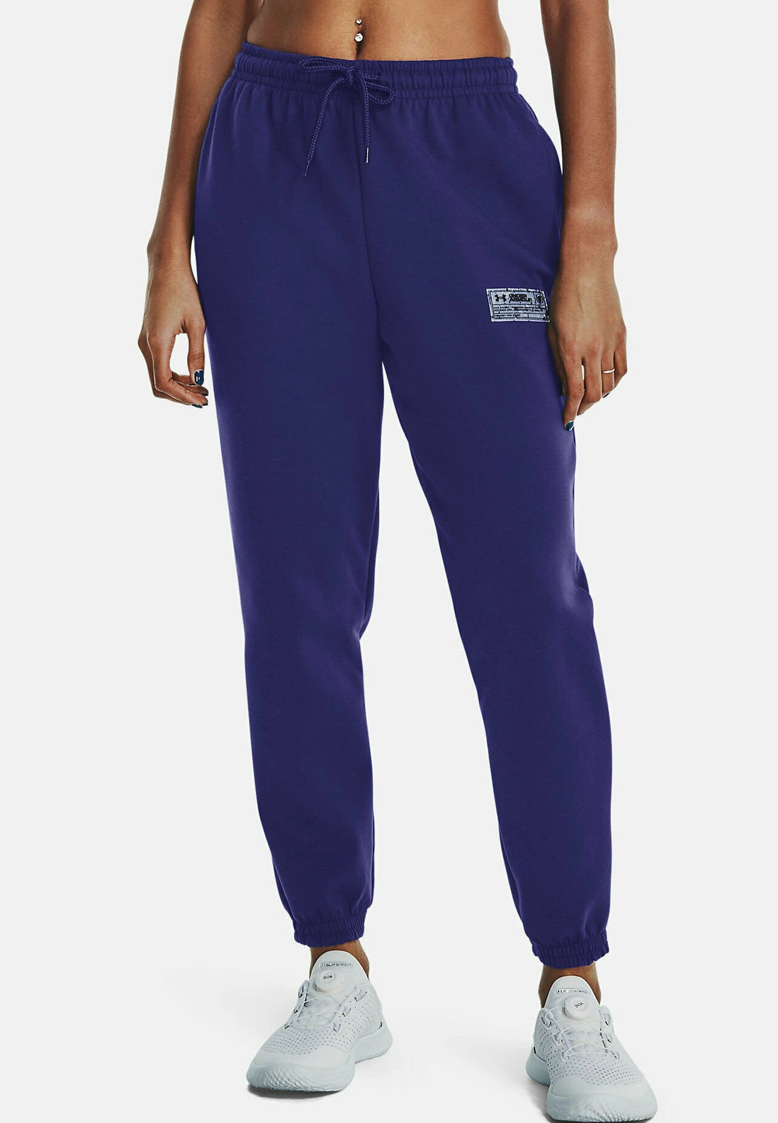 Under Armour UA SUMMIT - Spodnie Treningowe - Sonar Blue